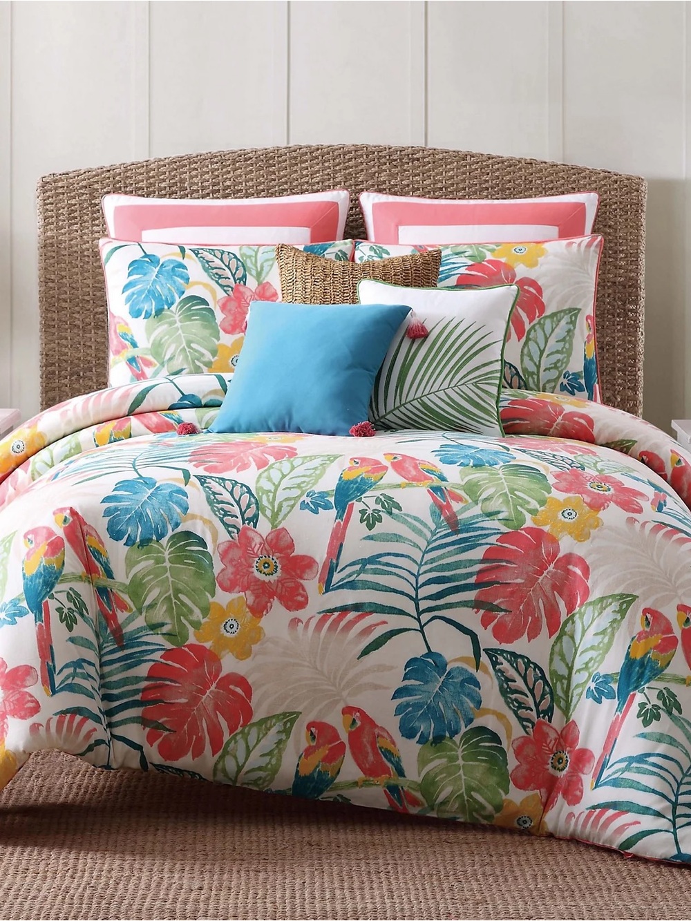 Tropical Full/Queen Duvet Cover set